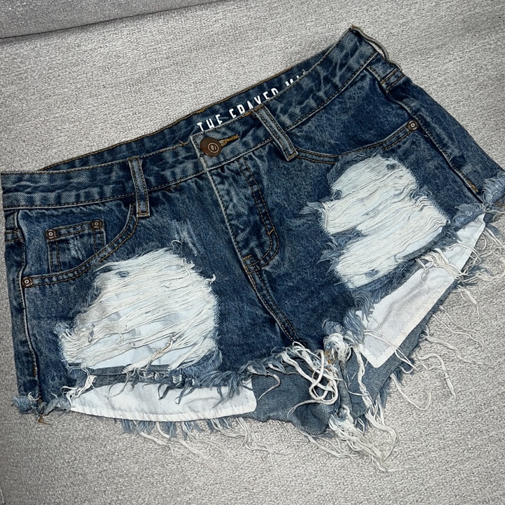 Distressed Jeans shorts